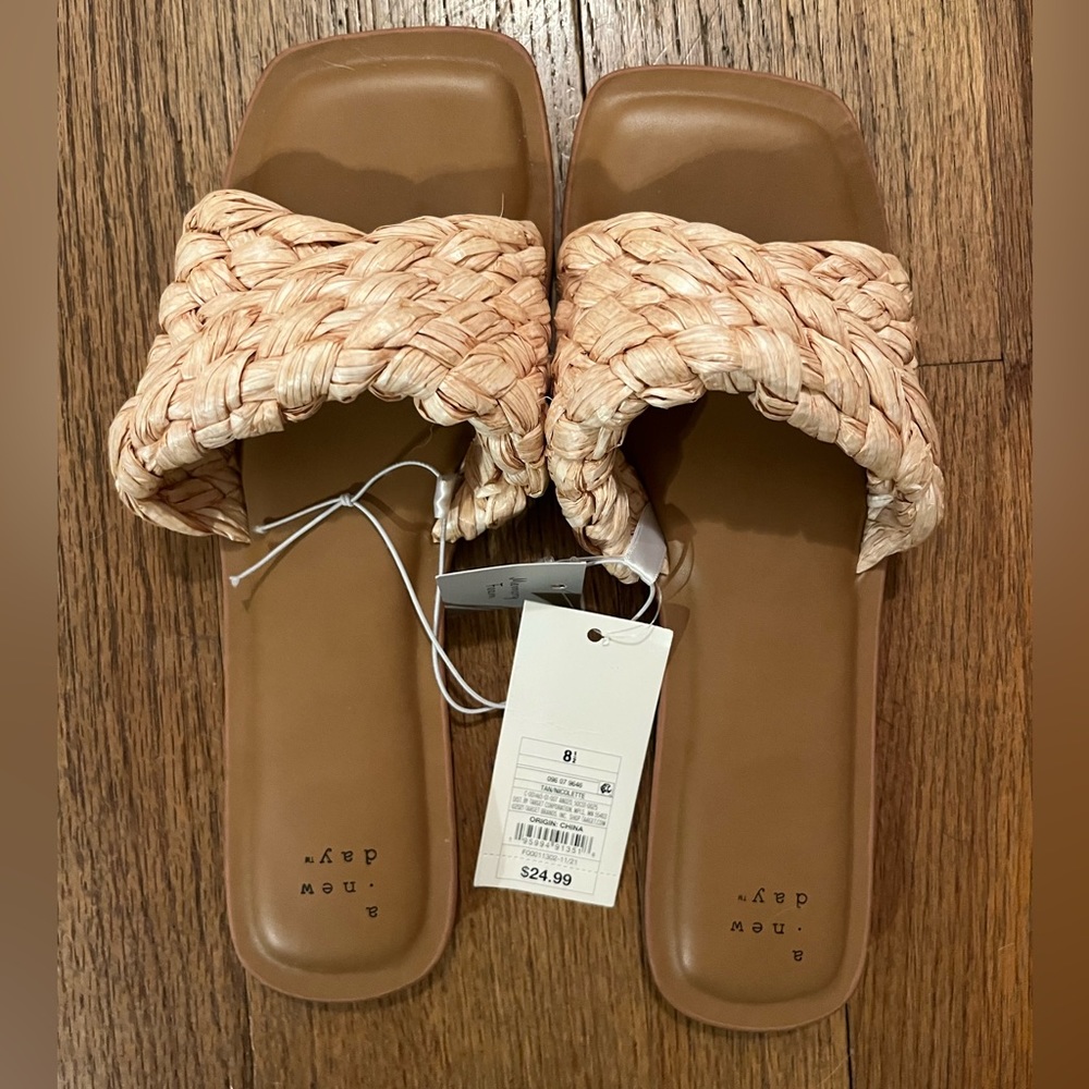 Target A New Day Slide Sandals 8.5